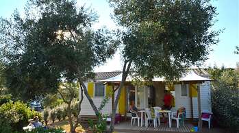 Mobile Home in Bessan With Terrace