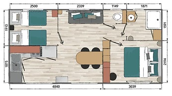 Vias Caravan Park Camping for 6
