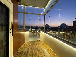Akhnaton Pyramids View