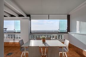 Penthouse With Sea & Golf Views