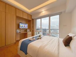 Warm Neutral Look Studio Apartment Ambassade Kuningan