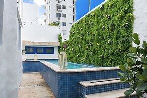 Ocean Park 1BD-1BA-Pool Walktobeach -V