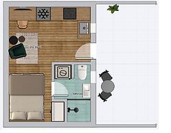 Olga Apt 4- Lovely Studio on Ground Floor