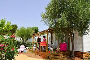 Mobile Home in Bessan With Communal Pool
