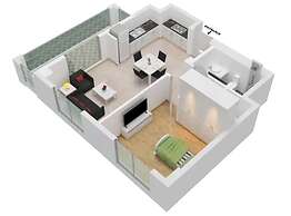 LUX The Dubai Creek Beach Suite 2