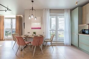 Stylish apartment with a river view