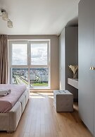 Stylish apartment with a river view