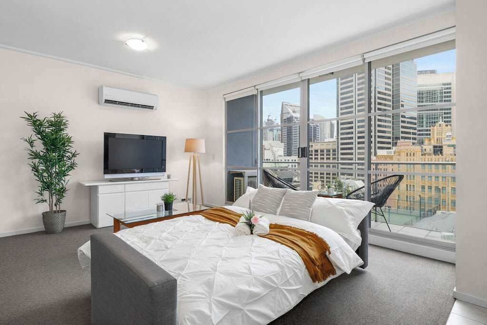 Charming City-view Apt, Next to Darling Harbour