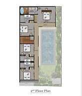 Modern Boho 5br, 200m to Canggu's Beachfront