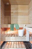 Modern 1BR Home with Sauna & Balcony