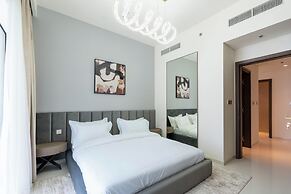 KeyRock - Grand Bleu Apt with Palm View