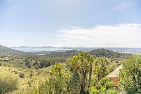 Hilltop Villa in Alcudia With Bays Views