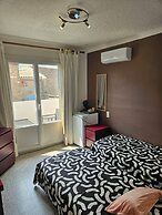 Chambre 2 lit simple avec balcon