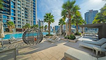 Cozy Studio Perfect for 4 at Damac Maison Prive