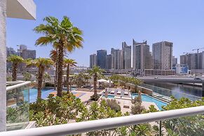 Cozy Studio Perfect for 4 at Damac Maison Prive
