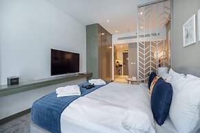 Cozy Studio Perfect for 4 at Damac Maison Prive