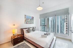 Upscale 2BR With Breathtaking Burj Views