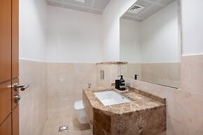 Spacious 1BR Haven for 2 in Al Barsha
