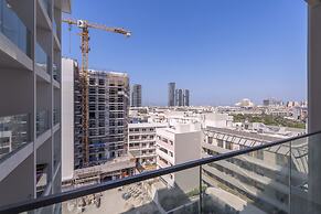 Peaceful Studio Flat That Sleeps 2 in Jumeirah Village Circle