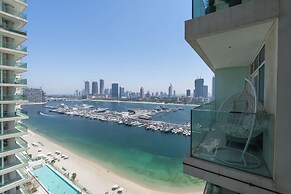 Mesmerizing 2BR in Emaar Beachfront With Sea Views