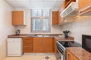 Lovely and Spacious 1BR in DEC Tower Near Marina Walk
