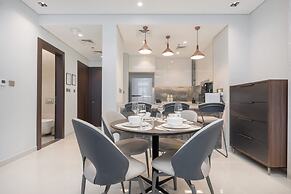 1 Bedroom in Nobles Tower With Burj Khalifa Views