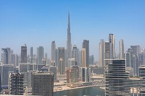 1 Bedroom in Nobles Tower With Burj Khalifa Views