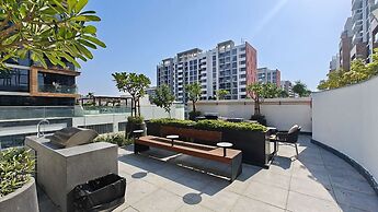 Peaceful Studio in Azizi Riviera 38 With Pool View