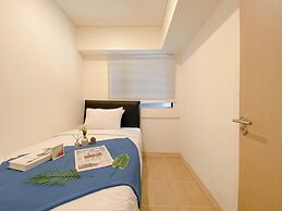 Tidy Warm Toned 2Br Apartment Meikarta