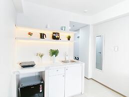 Warm Neutral Studio Room At Meikarta Apartment