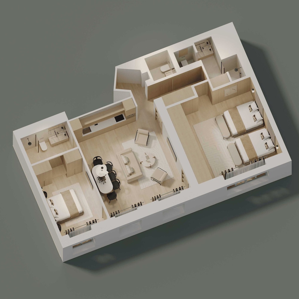 Luxury Flat -2br/8p- Madeleine/saint Honore
