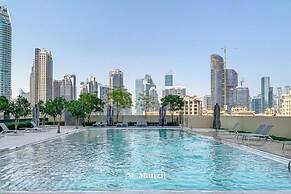 Manzil-2BR with full Burj Khalifa View