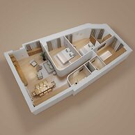 Elegant Apartment With AC - 3br-6p- Montorgueil