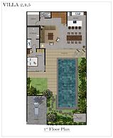 Coastal Charm: 4BR New Villa, Canggu Beach 200m