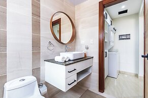 Tropical 2BR Retreat - Terrace, BBQ and Pool