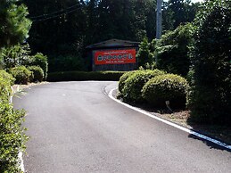 hotel in the forest