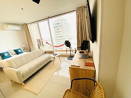 Blue loft ocean view