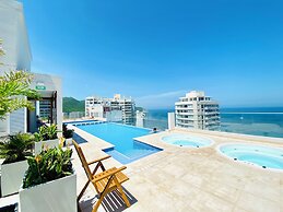 Blue loft ocean view