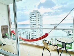 Blue loft ocean view