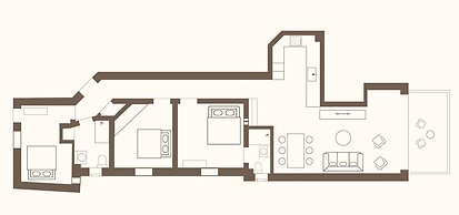 Coconut Apartment at Palm View Collective