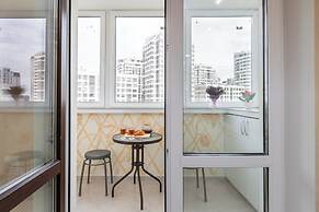 Modern apartment with spacious kitchen