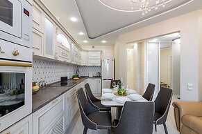 Modern apartment with spacious kitchen