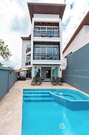 Sea View Front&Back Pool Near Beach V240