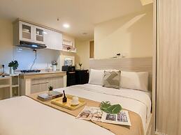 Minimalist Warm Beige Studio At Meikarta Apartment