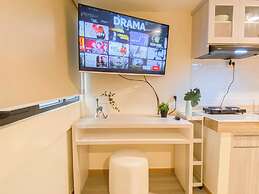 Minimalist Warm Beige Studio At Meikarta Apartment