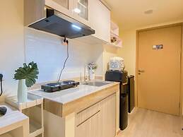 Minimalist Warm Beige Studio At Meikarta Apartment