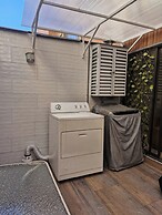 Warm fireplace and Patio - Smart TV