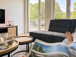 Moderne Ferienwohnung mit Balkon in Zuschen
