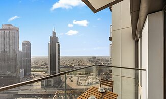Alluring Parisian 1Br in Burj Crown