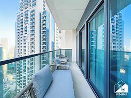 Skyline Elegance Fountain View 3BR in Downtown